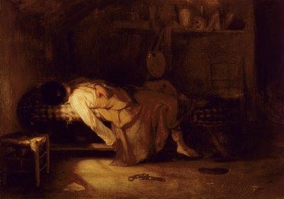 Il suicidio, c.1836 da Alexandre Gabriel Decamps